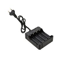   LI-ION akkumulátortöltő – 4 férőhelyes, 1200 mA MS-404A