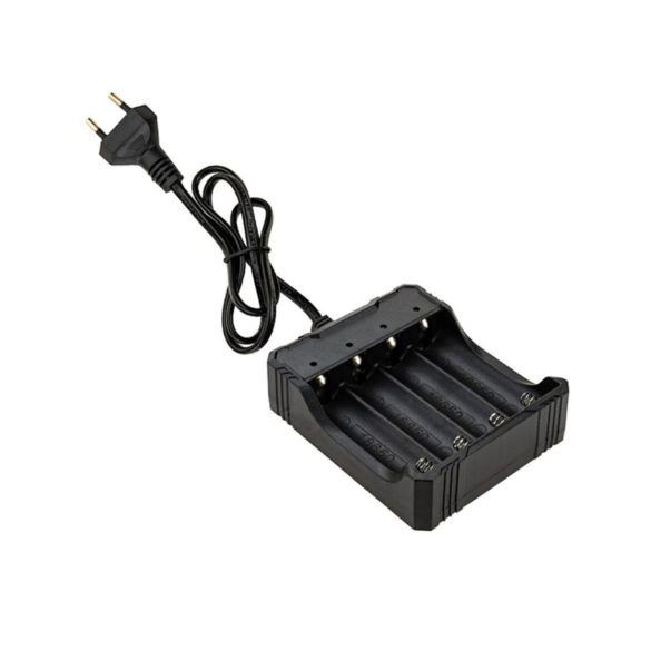 LI-ION akkumulátortöltő – 4 férőhelyes, 1200 mA MS-404A