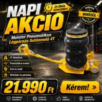   Meister Pneumatikus Légpárnás Autóemelő (4 Tonna) MS-570