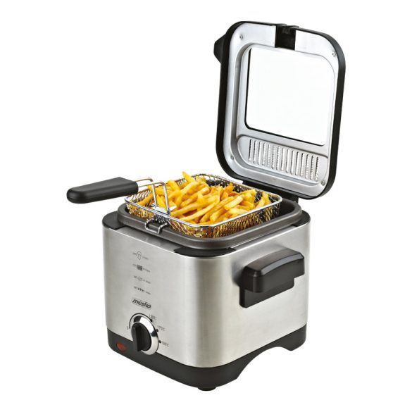 Mesko olajsütő, 1,5L – szürke MS4910