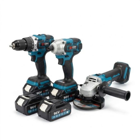 GBM TOOLS Szénkefementes 3 Részes Akkumulátoros Szerszámkészlet MT-10165