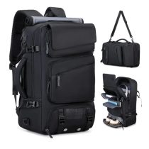 Multifunkciós 5in1 utazó hátizsák fekete MY1802037-f