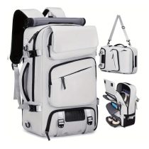 Multifunkciós 5in1 utazó hátizsák szürke MY1802037-sz
