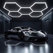 Hatszögletű LED Mennyezeti Lámpa 5 Rács NL1153999-5