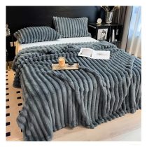 LUXIA  takaró 200 x 230 cm sötétszürke NP270015ssz