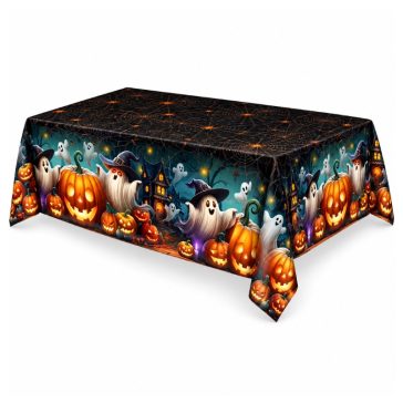   Vintage gótikus denevérmintás téglalap alakú asztalterítő 140 x 180 cm NX7433031-2
