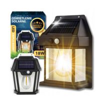   Napelemes lámpa, mozgásérzékelő, alkonyatérzékelő 18W OT-0005