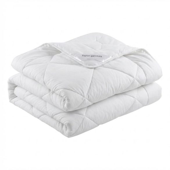 Hófehér Vastag Pamut Paplan Garnitúra – 3 Részes PAP02