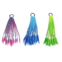 Színes Fonott Lófarok Hajgumi – 12 Szálas PD1557037