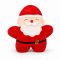 Mikulás formájú karácsonyi díszpárna – bársonyhatású 45cm PDS21