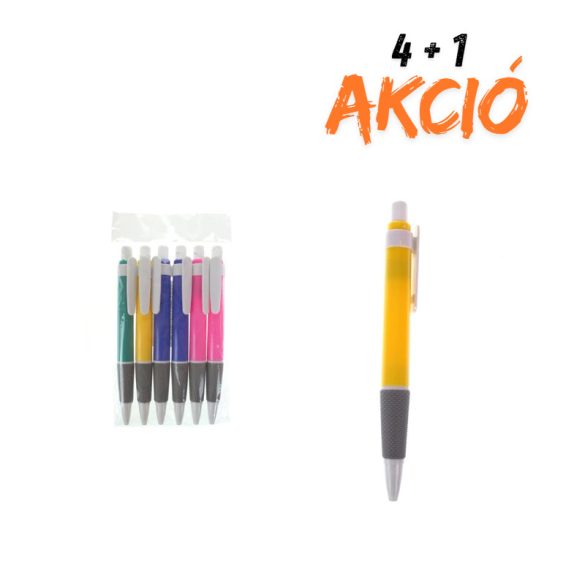 5 darabos Nyomógombos Tollkészlet 4+1 AKCIÓ PEN-16125-akcio