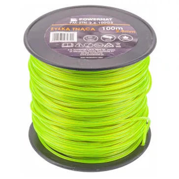   Powermat csillagprofilú vágódamil – 2,4 mm, 100 m PM0981