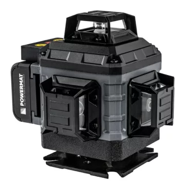   POWERMAT PM-PLK-4DM2 4D keresztlézer – 16 vonal, 360°, zöld lézer PM1493