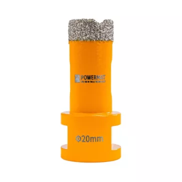   Powermat Gyémánt fúrókorona greslaphoz 20mm, M14 PM-DWK-20M14M PM1570