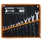 Powermat 12 részes csillag-villáskulcs készlet 6–22 mm, Cr-V acélból PM1621