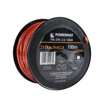   Powermat Négyszögletű fűkasza damil 3.0mm, 100m PM-ZTN-3.0-100M PM1635