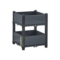 Két Rétegű Magasított Kerti Ágy Lábakkal PN2449866