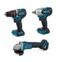   P STEEL 3 Részes Akkumulátoros Szerszámszett – 2 db Akkumulátorral PS-2024