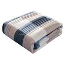   Puha légáteresztős nyári takaró 203x229cm - Kék fehér PW68406-12