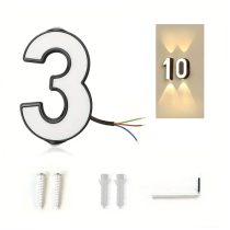 Vízálló világító házszám "3" QE2814065-3