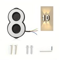 Vízálló világító házszám "8" QE2814065-8