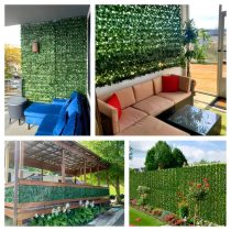 3db Mű borostyán zöld paraván QN2710106