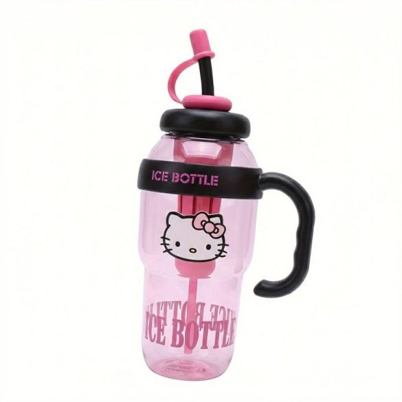 Hello Kitty Pink és Fekete Vízespalack QR3494598-F