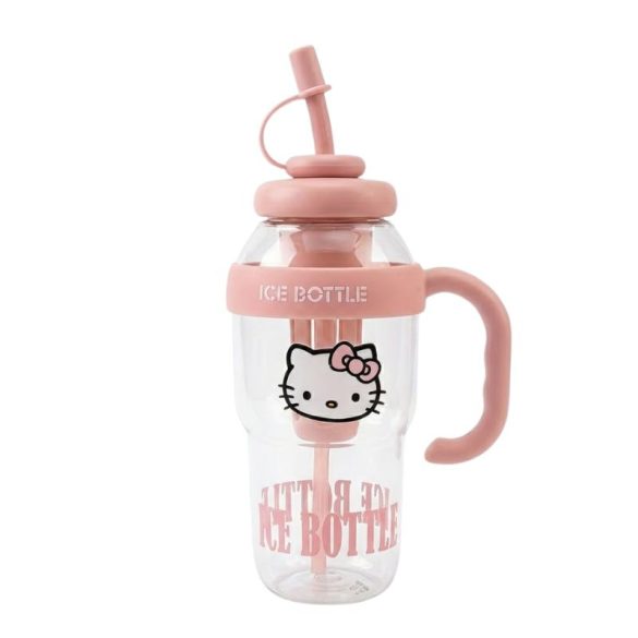 Hello Kitty Klasszikus Rózsaszín Vízespalack QR3494598-P