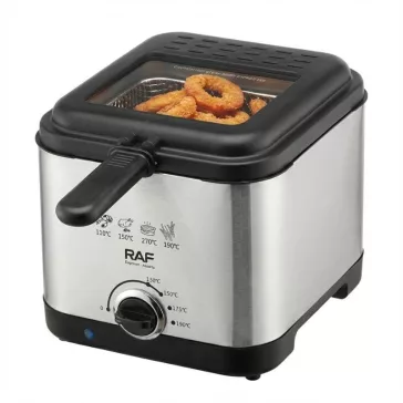 RAF – Rozsdamentes Acél Olajsütő (2.0L, 1000W) R5300