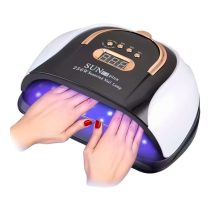   NAXBEY professzionális 256W-os LED körömlámpa - Fehér RF2026427F