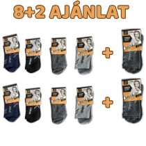 8+2 Női sport zokni 35-37 RFW-006-1
