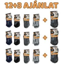 12+3 Női sport zokni 35-37 RFW-006-2