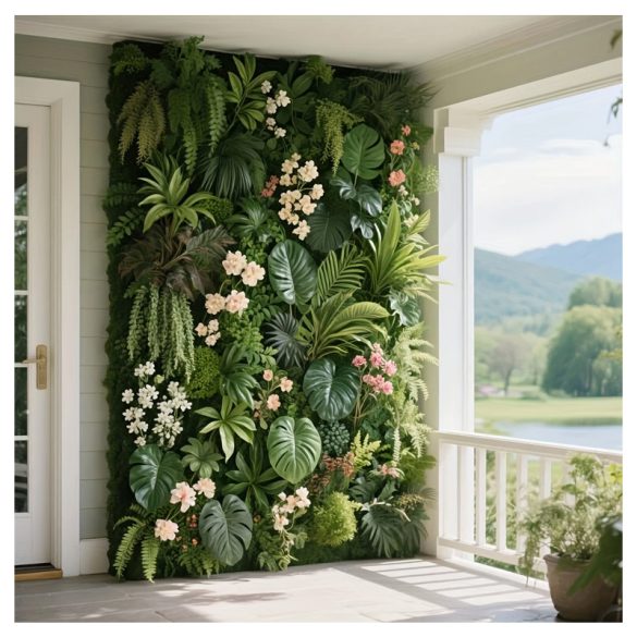 Mesterséges Zöld Falpanel – Élethű dzsungelhatás
 60 x 40 cm RH3410458