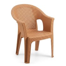 Rattan hatású műanyag kerti szék RSZK1