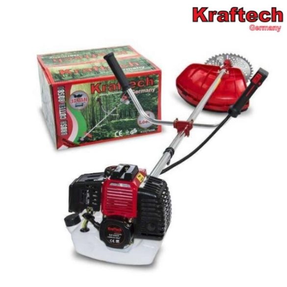 Kraftech benzinmotoros fűkasza és bozótvágó 12db tartozék RX680-PRO (Midori)