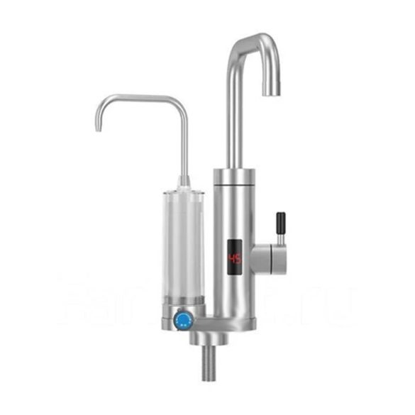 Átfolyó vízmelegítő csap szűrővel, keverővel LCD kijelző RYK-011-1