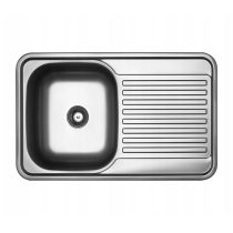 Faro egymedencés mosogató 48x78cm szifonnal SKH-311T