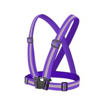 Láthatósági vállpánt, Felnőtt méret, lila SLH7961