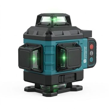   Supamaster 3D/4D akkumulátoros zöld lézeres szintező SM-9123