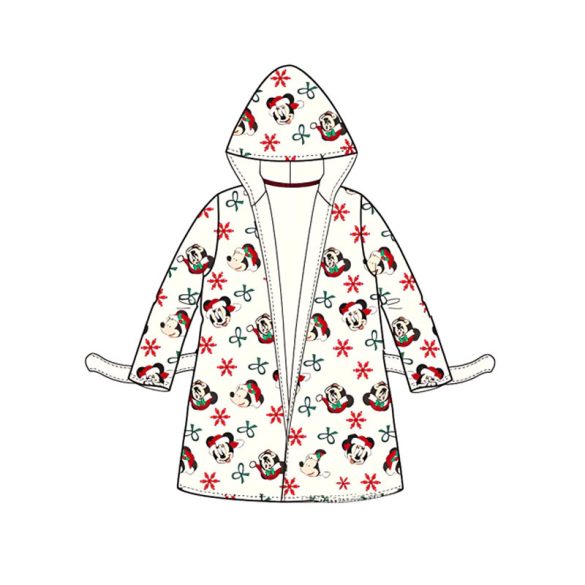 Karácsonyi disney Minnie egér köntös, fehér SNXXH20059A