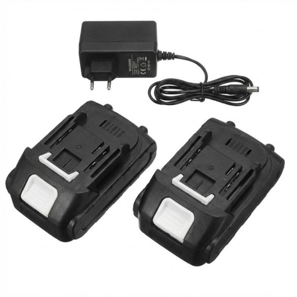 Univerzális 88V Li-ion Akkumulátor Pót Szett – 2 db Akku + Töltő ST-DDC-88V