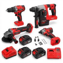   Starktech Germany 4 az 1-ben Akkumulátoros Szerszámkészlet (88V) ST-MT88XC