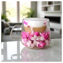 Thermo Pohár Virágos dizájnnal – 180 ml SZK188