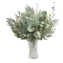   Művirág csokor – Eukaliptusz és fűzfa levelek – TA1005318