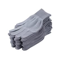   10 darabos Szürke Csúszásmentes Nylon Kesztyű Szett TC1825866-S
