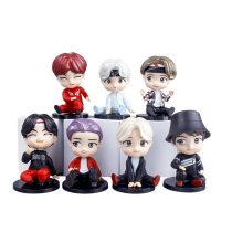 7 Részes K-pop Chibi Figura Szett TM16322-2
