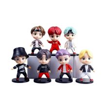7 Részes K-pop Chibi Figura Szett TM16322