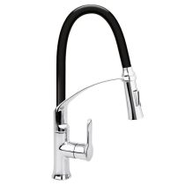   Flexibilis mosogatócsaptelep Flexible 2, 60 cm — fekete/króm TO-75675