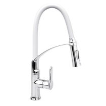   Flexibilis mosogatócsaptelep Flexible 2, 60 cm — fehér/króm  TO-75676