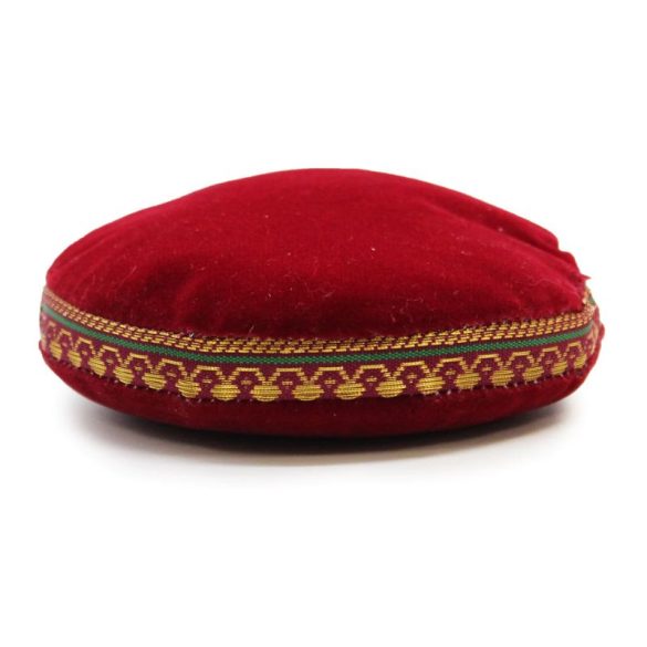 Bársony Hangtál Párna – 11 cm (Piros) Tib-51